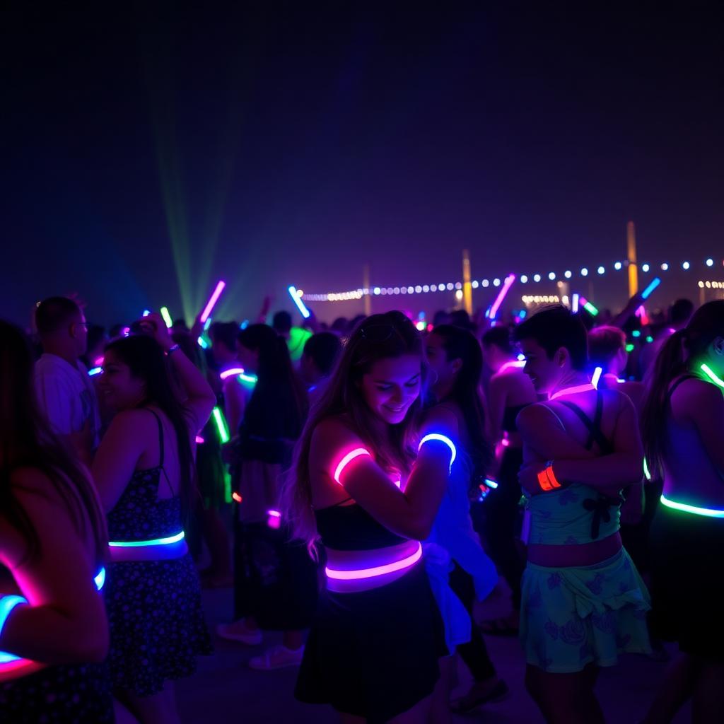 Glow Hugs la Mamaia NIGHT